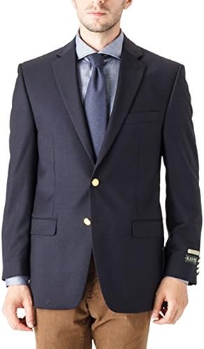 ローレンバイラルフローレン Lauren By Ralph Lauren 2ボタン ネイビー ブレザー メンズ ジャケット 紺ブレ 金ボタン 並行輸入品