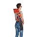 Lightspeed Outdoors Xtra Wide Nylon Ripstop Tripod Lightweight Folding Camping Sports Chair (Orange)