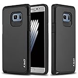 Samsung Galaxy Note 7 Case, J&D [ArmorBox] [Dual Layer] Hybrid Shock Proof Protective Rugged Case for Samsung Galaxy Note 7 - Black