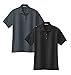 Port Authority L500 Ladies Silk Touch Polo L 1 Black + 1 Steel Grey