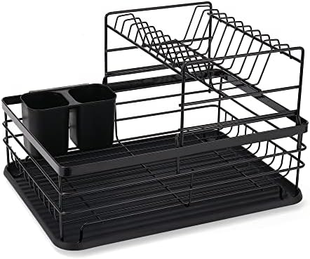 ORANIFUL Dish Drying Stand Bowl Storage Tier Large Capacity