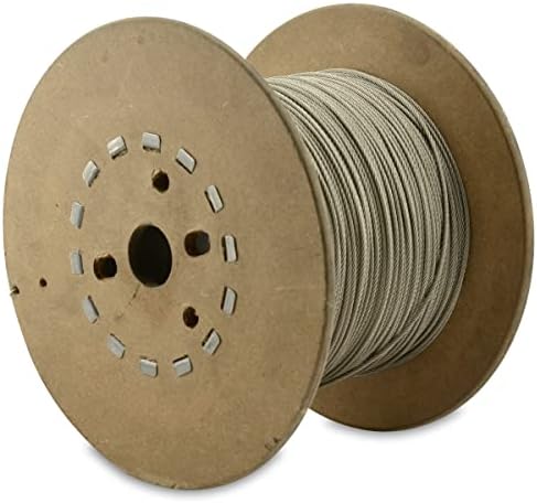 American Fishing Wire Surfstrand – Filo Acciaio Inox 1x7 Per Leader – 60lb / 30ft – Camo