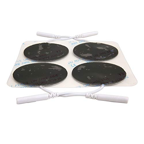 reserv 2" Round Premium ReUsable Self Adhesive Electrode Pads for TENS