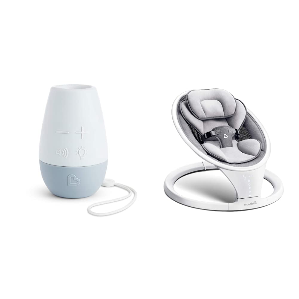 Munchkin® Bluetooth Enabled Baby Swing and Shhh…™ Sleep Soother White