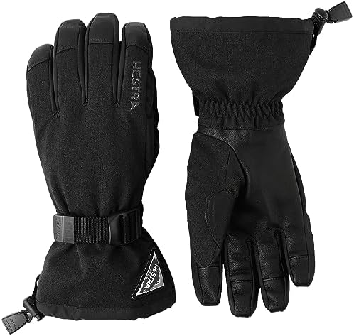 Amazon.com : Hestra Unisxe Army Leather Heli Ski Glove, 3-Finger
