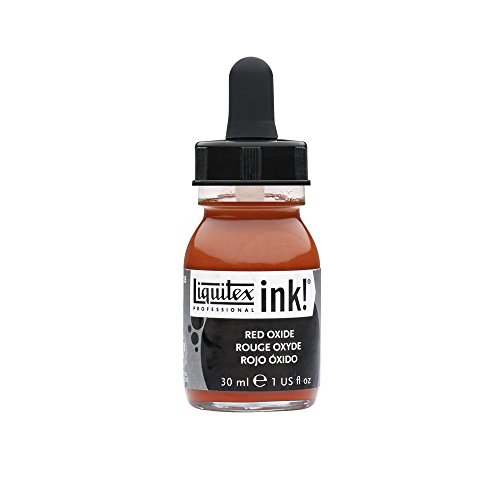Liquitex Professional Acrylic INK! 1-oz Jar,  Red Oxide