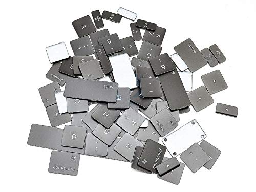 Individual Replacement Key Cap UK Keyboard Replacement Keycaps Keys QWERTY for MacBook Pro Retina 12"/13"/15" A1534 2017 A1706 A1707 A1708 2016 2017