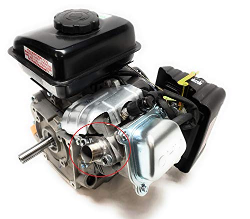 ARSPORT Predator 79cc 3HP 3/4" SS Male Thread Pipe with Exhaust Flange. - Thumbnail 4