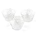 Aiyaya ® Filigree Artistic Muffin Case Cupcake Paper Cup Liner Little Vine Lace Laser Cupcake Wrappers for Wedding Party Birthday Decoration (Mirror Silver)