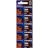 #394 Renata Watch Batteries 5Pcs