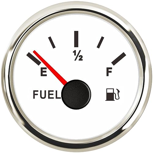 090 ohm Fuel Gauge Marine Fuel Gauge Boat Fuel Level Gauge Gas Fuel