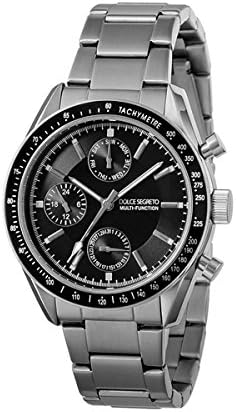 Amazon Co Jp ドルチェ セグレート Dolce Segreto クオーツ メンズ 腕時計 Msm101bk Bk ブラック 並行輸入品 Wrist Watches