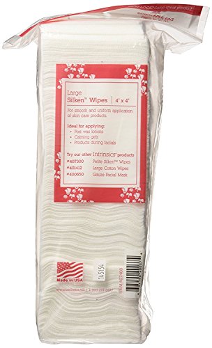 Intrinsics Large Silken Wipes - 4"x4", 8-ply Blend of Soft Fibers, 200 Count