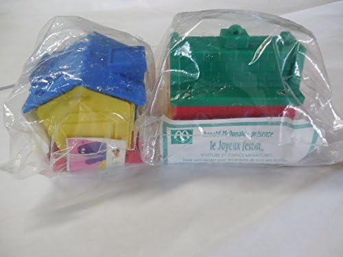 Ronald McDonald 1993 Happy Meal Presents Le Joyeux Festin (Farm/barn house -Colors Vary)
