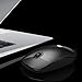 FD Wireless Mouse(Battery Included), V8 2.4G Ultrathin Silent Travel Mouse with Nano Receiver 1500 DPI Precise Control for Notebook Computer PC Laptop MacBook and Chromebook (Black)