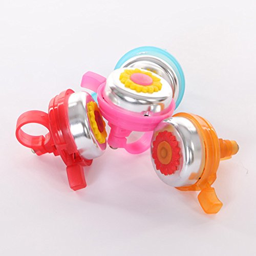 Solvang Kids Sunflower Bike Bicycle Bells Children Bike Horn Accessory (Yellow)