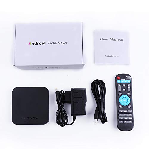 Android 9.0 TV Box, MECOOL New Generation Smart TV Box with Amlogic S905X2 Quad-Core, 4GB RAM 32GB ROM, Support 2.4G/ 5G Dual Band WiFi 4K Full HD BT 4.0
