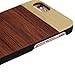 iPhone 6 Wood Case, Real Natural Wooden Case Durable Wooden Bumper Case for Apple iPhone 6