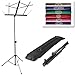 On-Stage SM7122PB Compact Folding Sheet Music Stand with Bag, Purple