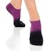 Great Soles Ombre, Sport, and Novelty Print Non Skid Socks for Women - Non Slip Grip Yoga Socks for Pilates, Barre, Ballet