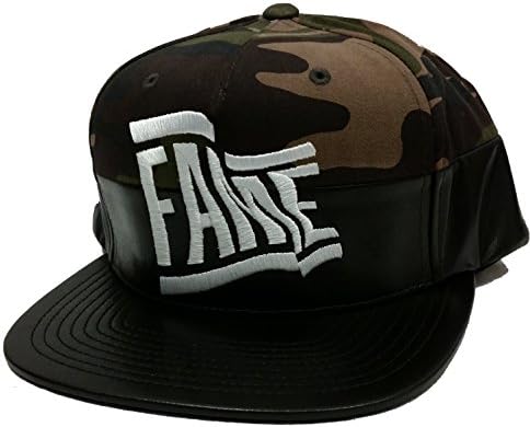 Hall Of Fame Wavy Camo &amp; Black Snapback