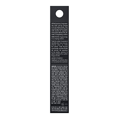 e.l.f. O Face Satin Lipstick, Richly Pigmented, Nourishing & Long-Lasting Creamy Lipstick, Infused With Jojoba, Vegan & Cruelty-Free, Loud AF
