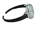 Women's Classic Easy Read Bangle Cuff Watch (Black)