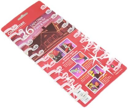 Fairy/Icicle/Party Light/ GUTTER / SHINGLE Clips 26/Pack