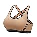 Jarseen Women's Seamless Sports Bras with Removable Pads Push Up Fitness Workout Yoga Bra