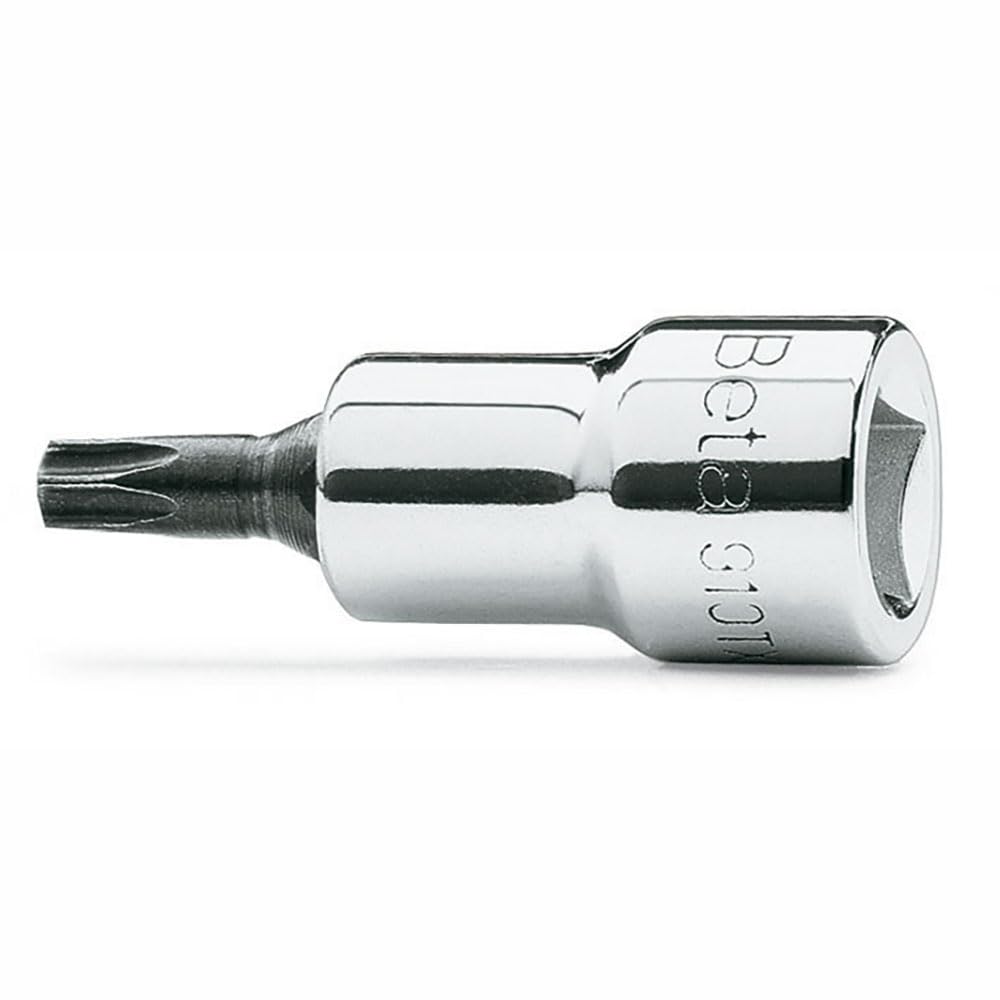 Beta 9100519 Model 910 TX15 Socket Drivers for Torx Head Screws, 3/8 Drive, T15
