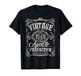 71st Birthday gift shirt Vintage dude 1948 71 year old shirt