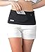 EAZYMATE Travel Money Belt - Stylish Running Belt - Large Security Pocket Zipper Fits All Phones iPhone6,7,8,X, Plus,Great Hands-Free Traveling Sports