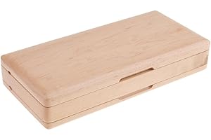 VAVEREN NC 2 Layers Bassoon Reed Case for 22 Reed Hold Strong Against