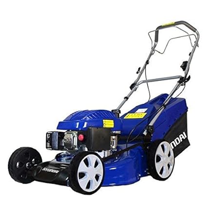 Hyundai HYM56SP Cortacesped Autopropulsado, 0.75 W, 0 V, Azul Y Gris, 100