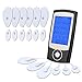 2020 Upgrade Version Electronic Muscle Stimulator TENS Unit Dual Output Channel Independent Control Rechargeable Pulse Massager with Adjustable 16 Modes Portable Pain Relief with 6 Electrode Pads