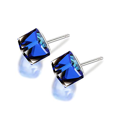 Lesa Michele Stainless Steel Cube Earring with Finland Ubuy