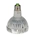 LEDHOLYT 35W(75w Equivalent) PAR30 24pcs LEDs White SpotLight Bulb E26 Project Tracking Light 24 Degree Beam (35W, White)