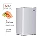 Kuppet-Mini Refrigerator Compact Refrigerator-Small Drink Food Storage Machine for Dorm, Garage, Camper, Basement or Office, Single Door Mini Fridge, 3.2 Cu.Ft