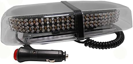 WEILONG 240 Led Magnetic Roof Mount Emergency Vehicle Strobe Warning Mini LED Light Bar-Amber