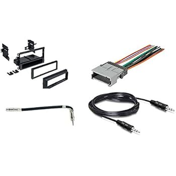 Amazon.com: Radio Stereo Install Single Din Dash Kit + wire harness