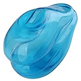Ear Cover - TOOGOO(R) 2PCS Blue Clear Silicone Ear Cover Hair Dye Shield Protect Salon Color