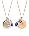 1 Rose Gold Essential Oil Diffuser Necklace - Aromatherapy Jewelry - Hypoallergenic 316L Surgical Grade Stainless Steel, 20.8” Chain + 9 Washable Insert Pads + Charms
