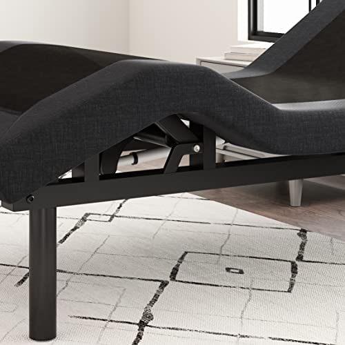 Allewie Queen Adjustable Bed Base Frame with New Generation Motor