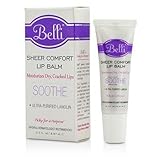 Belli Sheer Comfort Lip Balm - Soothes Dry, Cracked Lips - OB/GYN Specifically Designed for Expecting Moms - Hypoallergenic and Dermatologist Recommended - 0.3 oz.