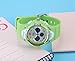 Pasnew Led Waterproof 100m Sports Digital Watch for Children Girls Boys with Three Alarms(Green)
