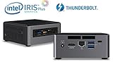 Intel NUC NUC7i7BNH Mini PC/HTPC, Intel Dual-Core i7-7567U Upto 4.0GHz, 16GB DDR4, Samsung 960 EVO NVMe 250GB SSD Plus 1TB HDD, Wifi, Bluetooth, Thunderbolt 3, 4k Support, Windows 10 Pro