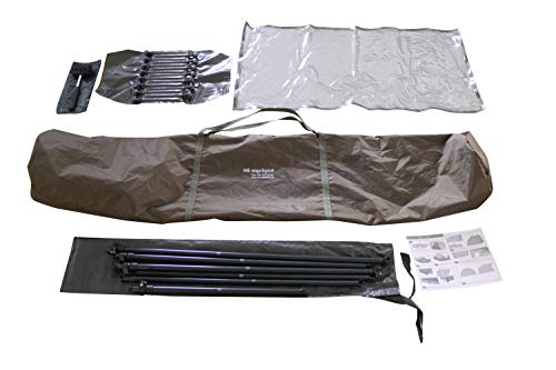 Karpfenzelt 1-3 Mann Fort Knox 2.0" 3,5 Dome Innenhöhe 1.9m ZeltAngelzelt Anglerzelt 2 Bivvy inkl. Gummihammer 2 – Bild 8