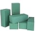 Pack of 6 Wet Floral Foam Bricks Green Styrofoam Blocks for Floral Arrangement by VEYLIN