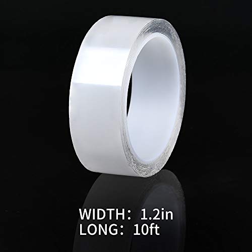 Caulk Strip,Transparent Mildew Proof Tape,Self Adhesive Waterproof Repair Tape for Kitchen Sink Basin Edge Bathtub Bathroom Toilet (1.2inch x 10feet)