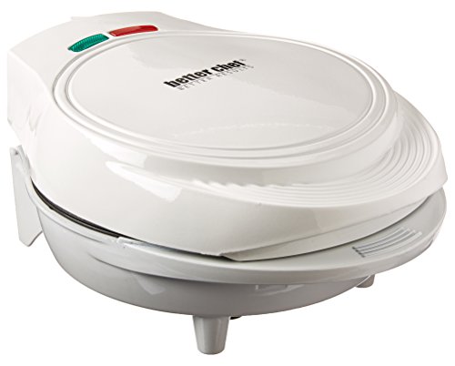 Better Chef IM-475W Non-Stick Double Omelette Maker | Cool-Touch Exterior | Non-Stick Cooking Surface | Make 2 Omelets at Once (White)